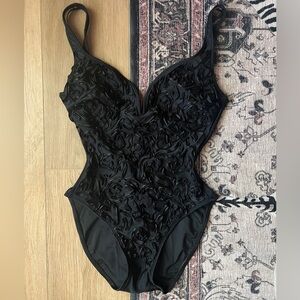 Vintage La Blanca Ruffled Swimsuit